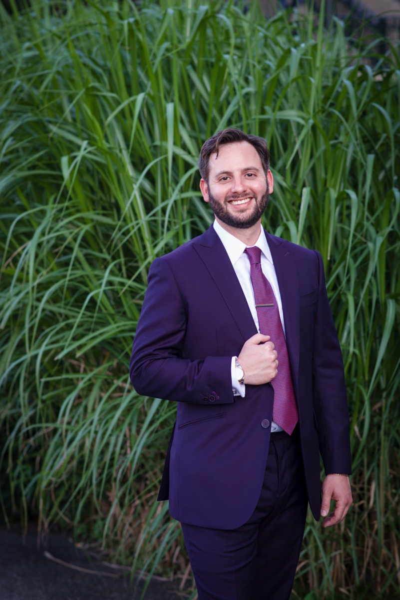 Professor Seth Oranburg, formal portrait